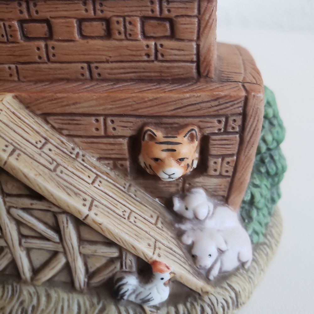 Homco 1474 Ceramic Detailed Noah's Ark Porcelain Decor - Picture 12 of 16